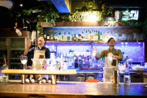 カラソルリゾート：フレアショー風景