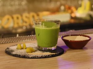 栗と抹茶のアレキサンダー