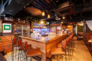 カラソルリゾート：メインカウンター席