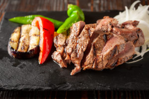 葡萄牛のランプレアステーキ