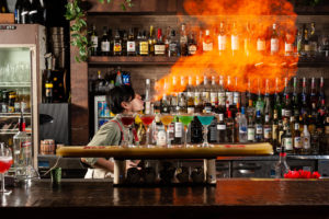 カラソルリゾート：フレアショー風景