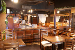 カラソルリゾート：店内風景