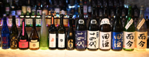 自慢の日本酒ラインナップ